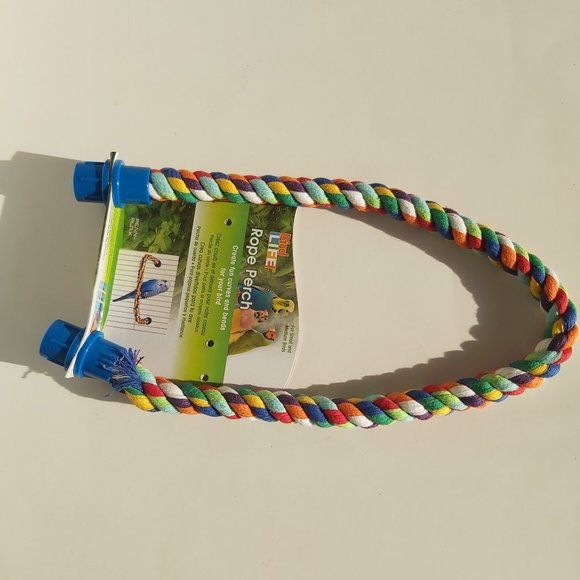 *3/$20* Rope Perch 21" bendable *New w/ defect* - Picture 2 of 8